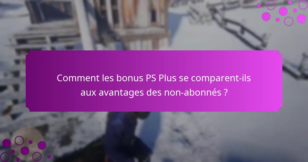 Quelles sont les offres à durée limitée actuelles pour les abonnés PS Plus ?