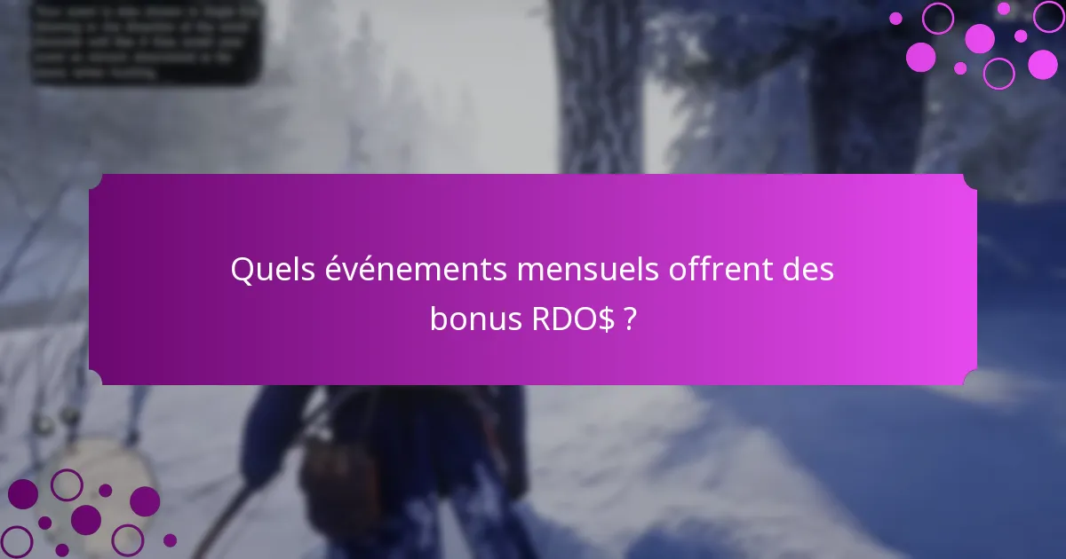 Quelles promotions spéciales sont disponibles pour les bonus RDO$ ?