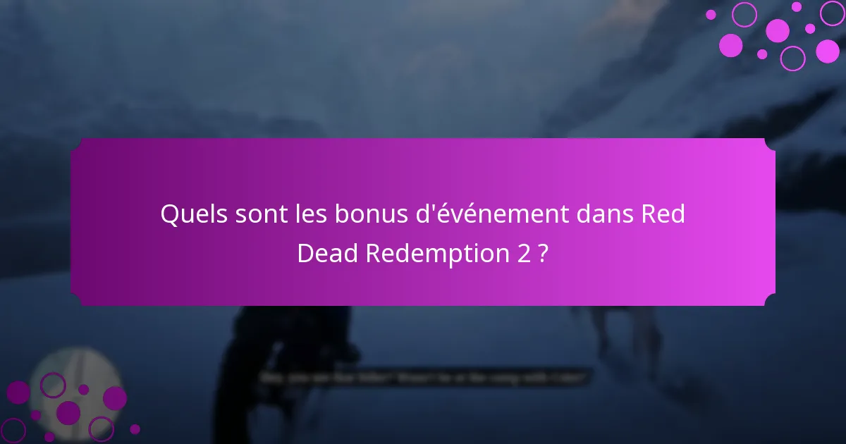 Quelles sont les Récompenses Uniques dans Red Dead Redemption 2 ?